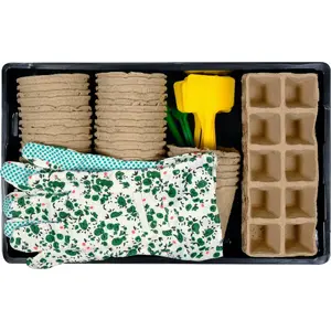 Seedling Set TOYA FLO 63-piece — pots and trays for plant propagation
