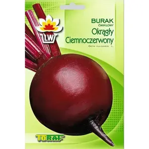 Семена овощные Toraf — свекла 'Ciemnoczerwony' (темно-красная), 20 г