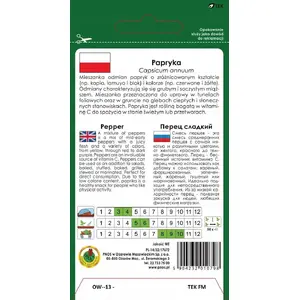 Seed mix Seklos LT PNOS — Sweet Pepper seeds, packet 0.6 g