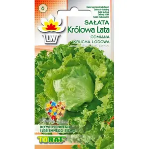 Семена салата Toraf 'Warzywa Sałata Królowa Lata' 1 г – Toraf 02651