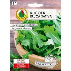 Seeds on Tape — Apte Rukola (Eruca sativa) 6 m for Home and Garden Cultivation