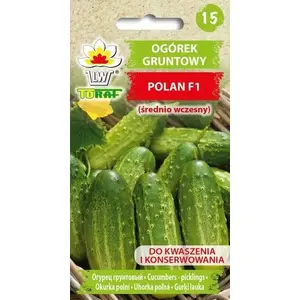 Toraf vegetable seeds — Cucumber Polan F1 hybrid, seed packet 5 g
