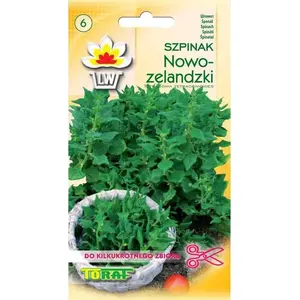Seeds Toraf Toraf Warzywa Spinach New Zealand (Szpinak Nowozelandzki) 5 g packet