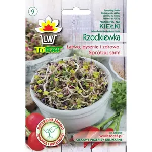 Sprouting seeds Toraf Rzodkiewka 20 g — radish seeds for sprouts