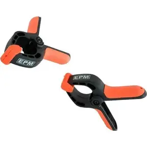 Spring Clamps Set 2 pcs 110 mm — EPM E-400-0129, metal spring woodworking clamps
