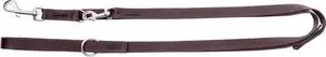 Leash DINGO adjustable tape 2.5 cm width, length 2–4 m, black