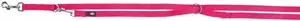 Dog leash Trixie adjustable tape 2.00 m × 20 mm, size M–L, pink
