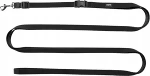 Leash Chaba Spacerowa with Waist Belt 10 mm x 4 m, black