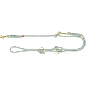 Adjustable Soft Rope Dog Lead Trixie — 2 m, green, standard leash