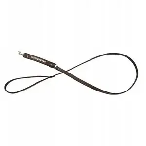 Leash barry king BK-18986 for dog, bone pattern, 12 mm x 120 cm, brown