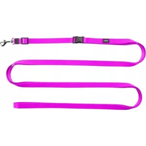 Leash Chaba SMYCZ Spacerowa with Waist Belt 10 mm x 4 m fuchsia