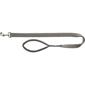 Leash Trixie Smycz Premium XS–S 1.80 m × 15 mm, graphite — dog leash
