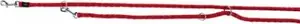 Dog leash Trixie Cavo adjustable red size S-M 2.00 m length 12 mm width
