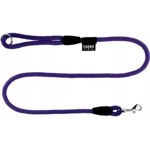 Leash Chaba model L 14 mm × 1.3 m — Chaba CHABA SMYCZ LINKA L (violet)