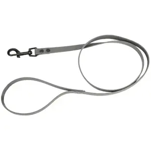 Dog leash Pets Collection BK-20024, durable rubber, gray, 16 mm × 1.2 m