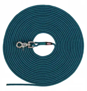 Training leash for dog Trixie TX-197443 round rope petrol S–M 20 m × 6 mm
