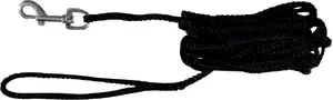 Trixie training lead 5 m Black Nylon for dogs and cats, 5 mm strap