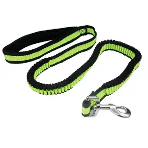 Leash Pet Nova Smycz L-bungee Yellow 2.5 cm wide, adjustable 120–180 cm