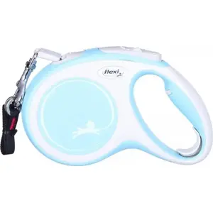 Рулетка для собак Flexi New Comfort M, лента 5 м, светло-голубая