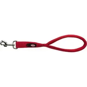 Leash Trixie short Premium red size M–XL 37 cm × 25 mm for dogs