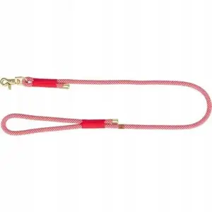 Leash Trixie TX-1985003 soft rope 1.20 m × 6 mm, red/cream, XS–S for small dogs