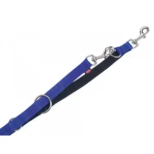 Nobby 78507-06 Nylon Dog Lead, Standard 2 m length, 1 cm strap width, Blue