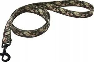 Leash barry king BK-17203, waterproof PVC, camo pattern, 1.5 cm × 120 cm