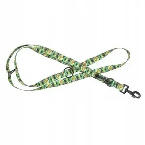 Adjustable dog leash barry king Tropical, tape 25 mm × 220 cm