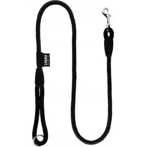 Leash Chaba model S, 6 mm thickness × 1.3 m length, black