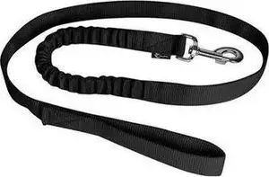 Leash Chaba with Shock Absorber 122 cm, black