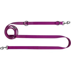 Leash Chaba model 4733 — adjustable tape leash 16 mm, fuchsia