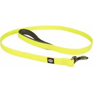 Pet leash Duvo+ neon PVC yellow L 100 cm x 25 mm