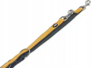 Pavadā Nobby Classic Preno regulējams S, oranžs, 200 cm, 15/20 mm