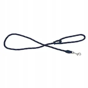 Leash for dog Red Dingo Rope, navy blue reflective cord 120 cm × 6 mm