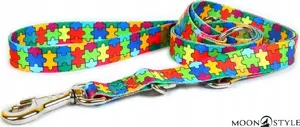 Поводок MATTEO MATTEO SMYCZ REG. PUZZLE 20 мм × 220 см, полимерный (PU), стандартная длина