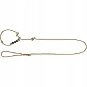 Leash Trixie Retiriever, rope, size L–XL 1.70 m × 13 mm, sand/black