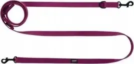 Leash Chaba CHABA SMYCZ TAŚMA REG M 16 mm × 2.6 m, burgundy