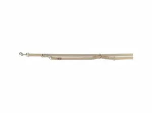 Trixie Premium L/XL 2 m leash, sand-colored — durable pet lead for large dogs