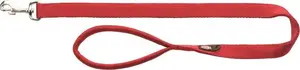 Leash Trixie Smycz Premium XS–S 1.80 m × 15 mm, red