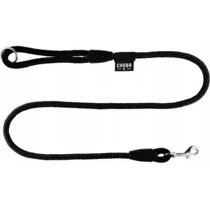 Leash Chaba CHABA SMYCZ LINKA M 10 mm × 1.3 m, black