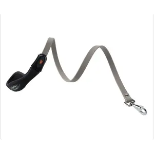 Leash FERPLAST ERGOFLEX 18/110 Gray — ergonomic dog leash 18 mm × 110 cm
