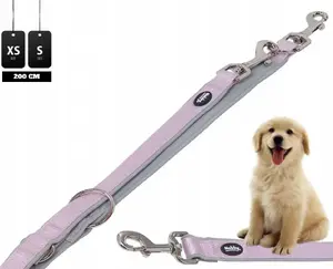 Leash Nobby Classic Preno, regular M–L, 200 cm × 20–25 mm, lilac