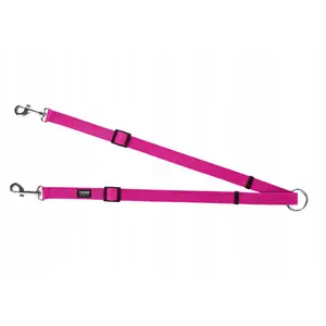 Adjustable Dog Harness Chaba DWÓJNIK L 2.0, length 51–88 cm, color fuchsia