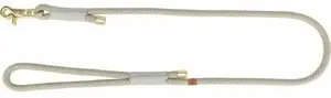 Trixie soft rope leash S/XL 1 m grey — rope dog leash, comfortable grip