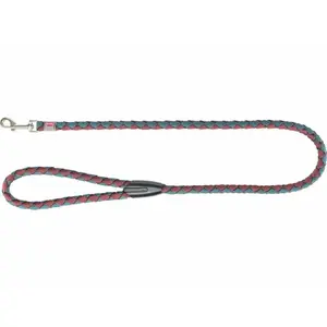 Leash Trixie Cavo L/XL 1 m blue-red — rope lead for large dogs