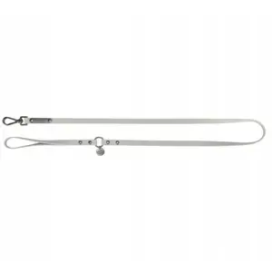 Leash Trixie CityStyle PVC light gray 1.00 m x 20 mm for dogs L–XL