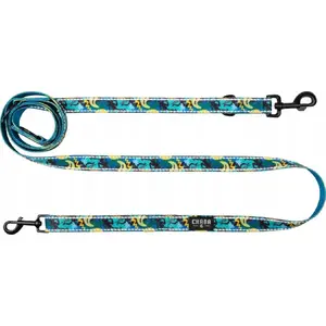 Leash Chaba Story Carnival L, tape leash 2.5 x 260 cm