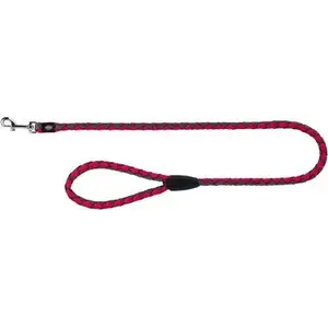 Leash Trixie Cavo fuchsia‑graphite L–XL 1.00 m × 18 mm