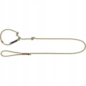 Leash Trixie Retiriever S–M 1.70 m 8 mm, sand/black — rope for dogs
