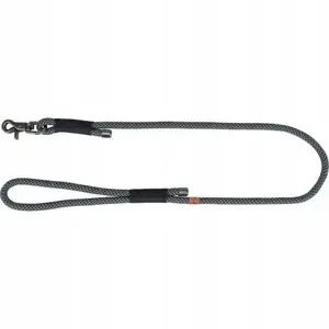 Leash Trixie Soft Rope TX-1985001 — rope leash for dog, black/gray, length 1.20 m, diameter 6 mm, size XS–S